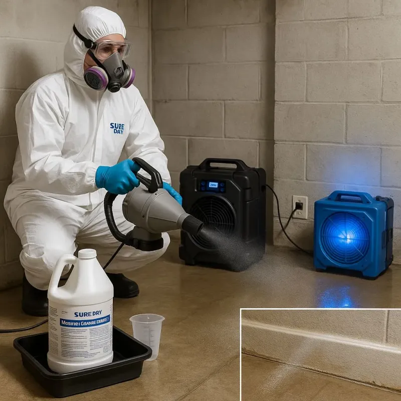 Sanitization and Odor Removal process in Corinth, MS