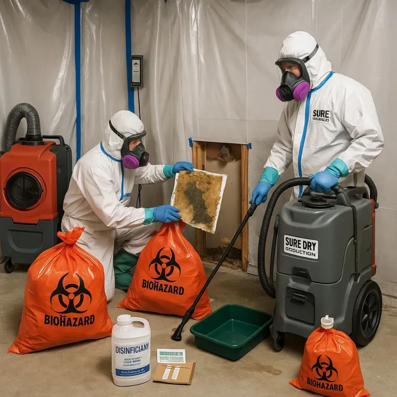 Contaminated Water Handling Protocols process in Corinth, MS