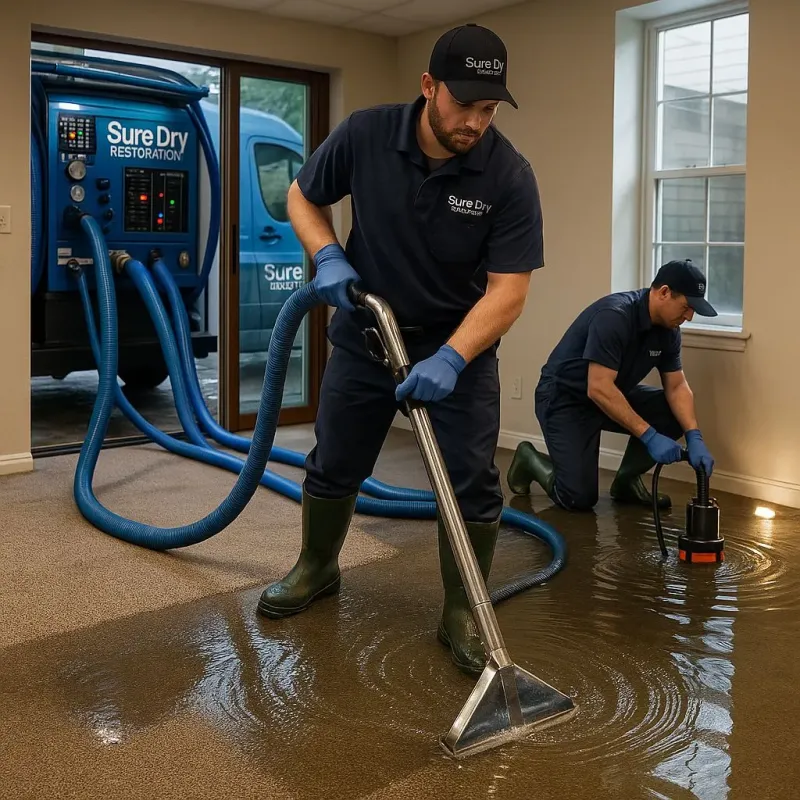 Water Extraction and Removal process in Corinth, MS